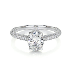 Rebecca Lab Grown Diamond Ring -18K White Gold