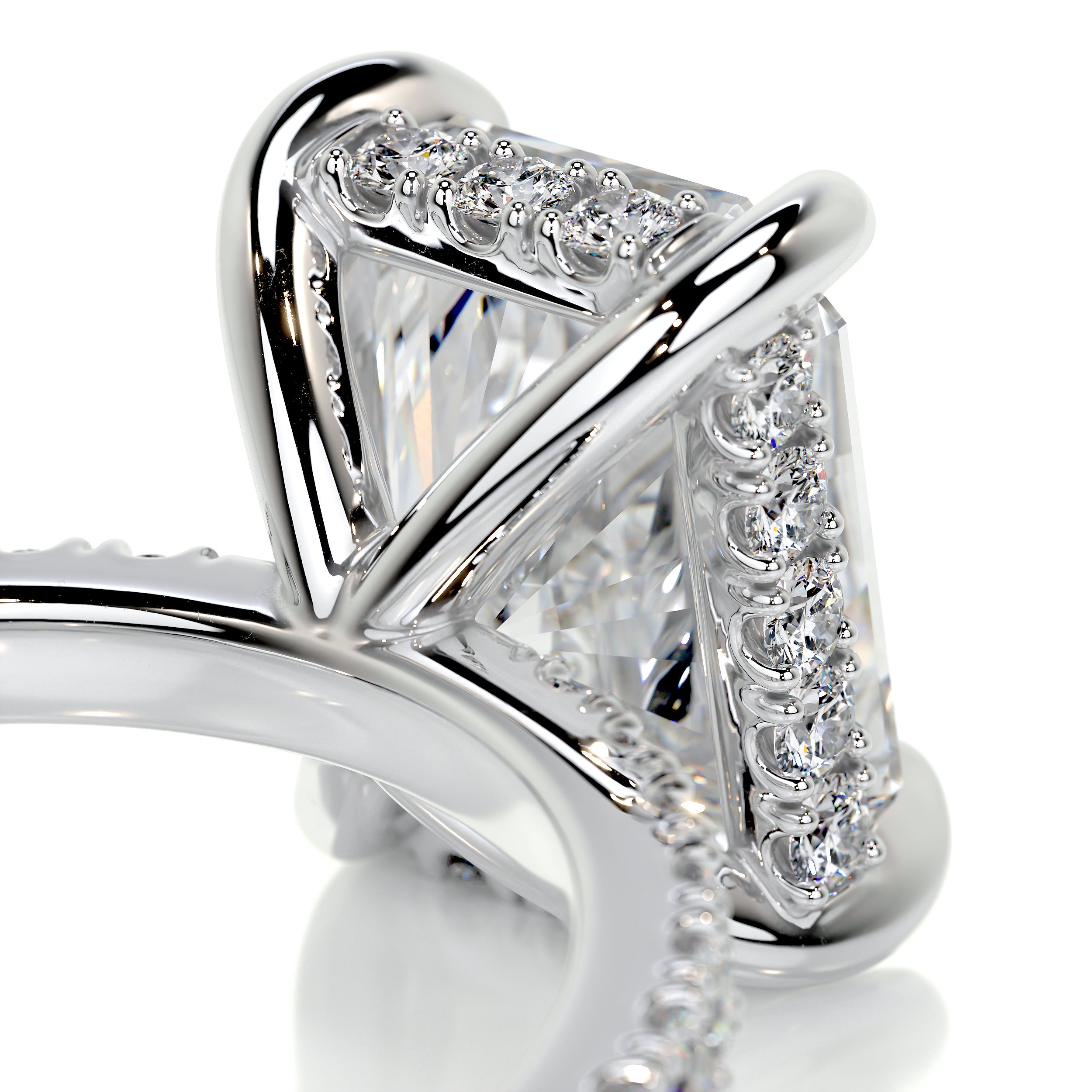 Luna Diamond Engagement Ring   (2.5 Carat) -Platinum
