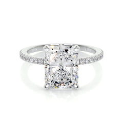 Audrey Lab Grown Diamond Ring -Platinum