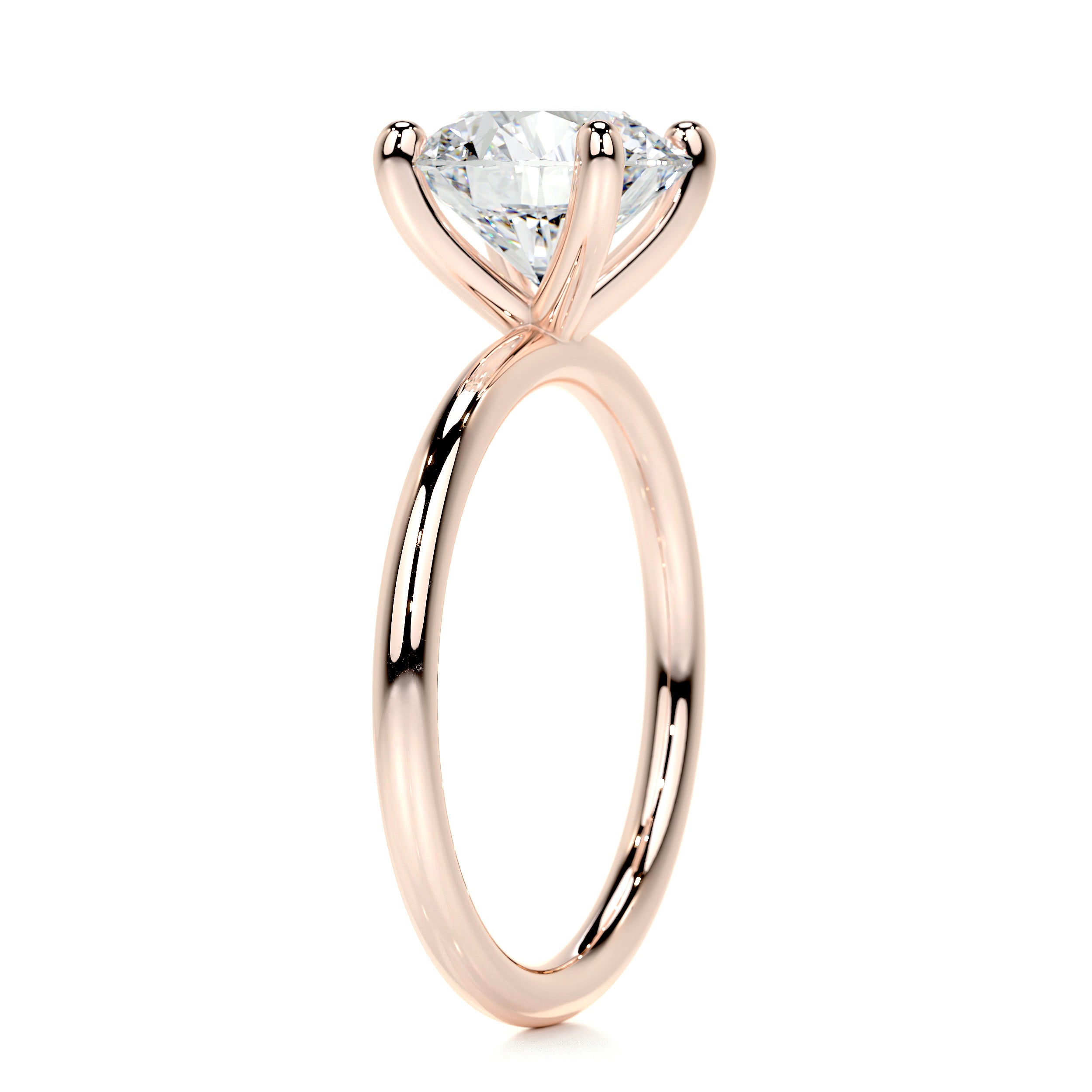 Eloise Diamond Engagement Ring -14K Rose Gold