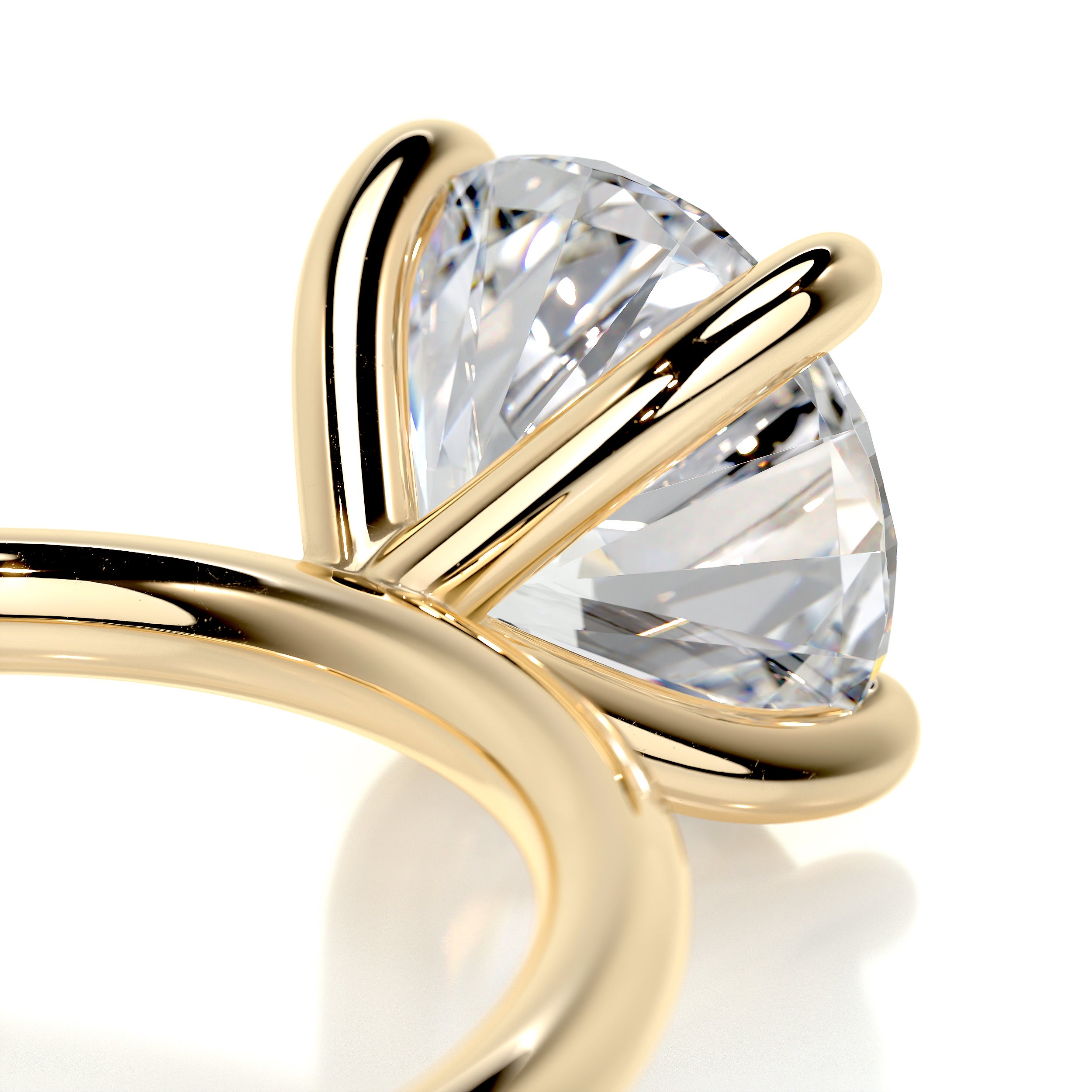 Eloise Diamond Engagement Ring -18K Yellow Gold