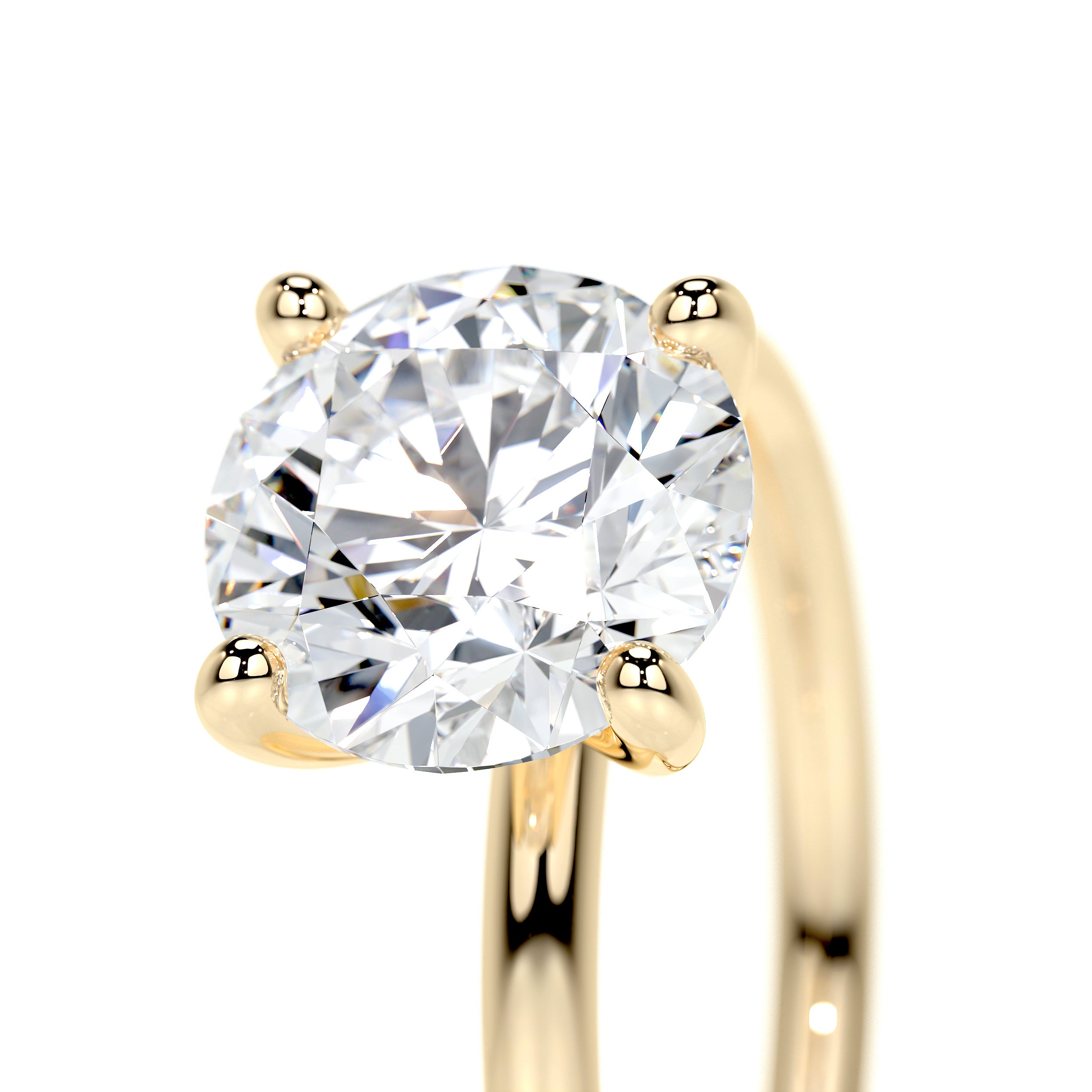 Eloise Lab Grown Diamond Ring -18K Yellow Gold