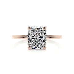 Harper Diamond Engagement Ring -14K Rose Gold
