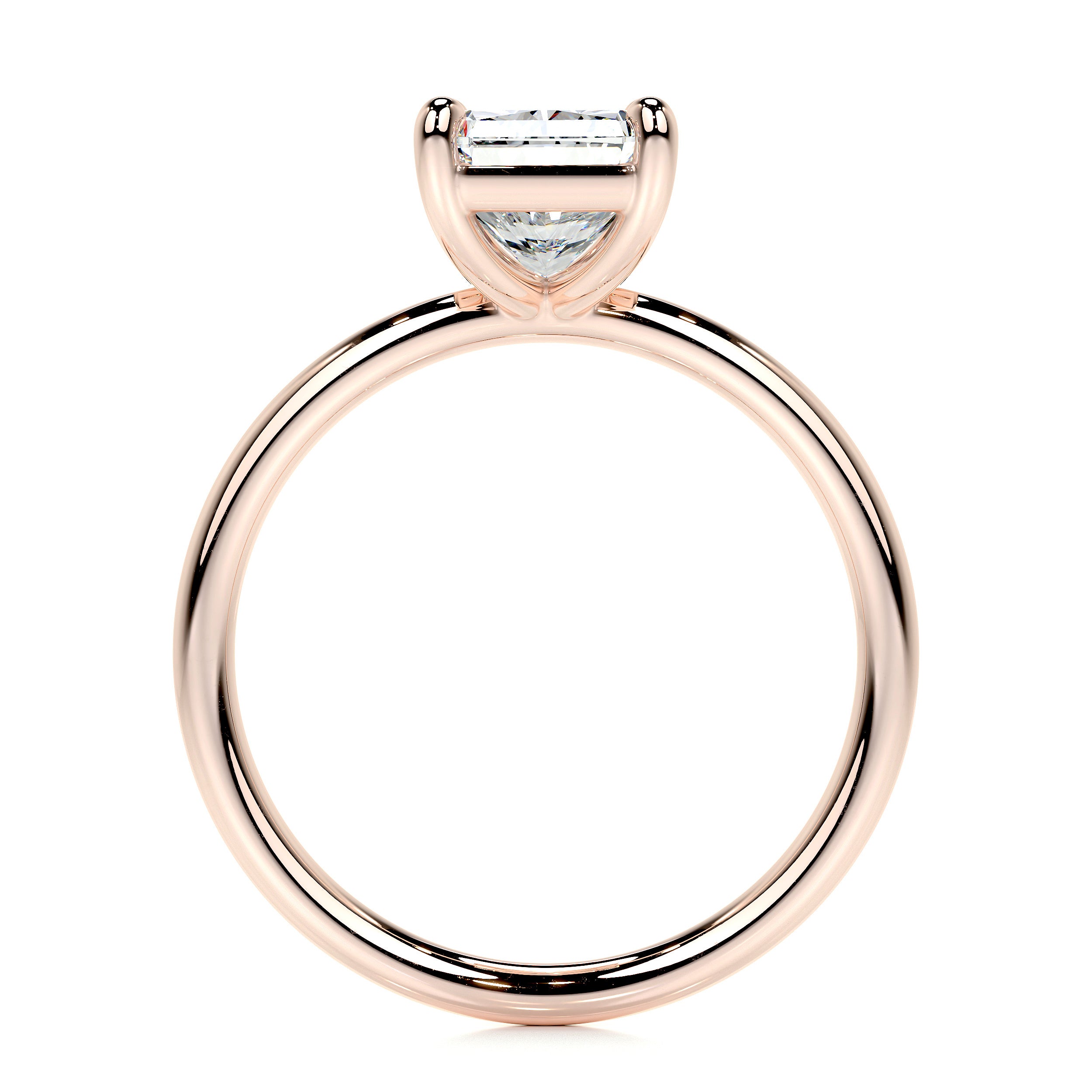 Harper Lab Grown Diamond Ring -14K Rose Gold