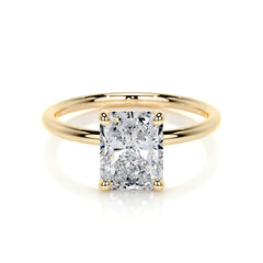 Harper Lab Grown Diamond Ring -18K Yellow Gold