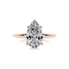 Willow Diamond Engagement Ring -14K Rose Gold