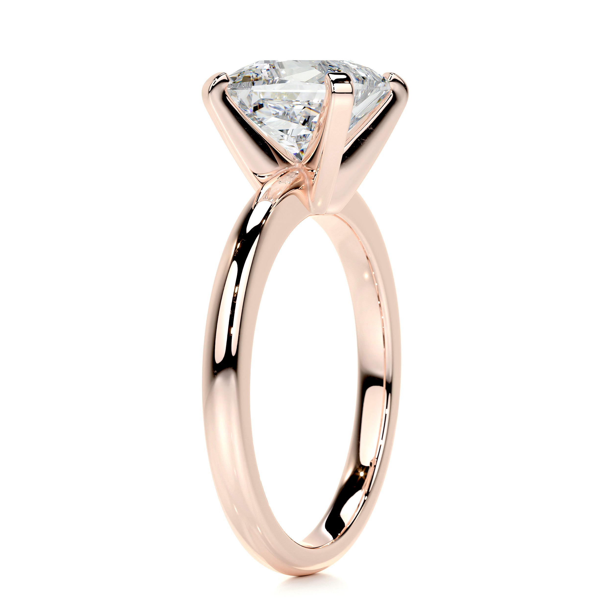Isabelle Diamond Engagement Ring   (2 Carat) -14K Rose Gold