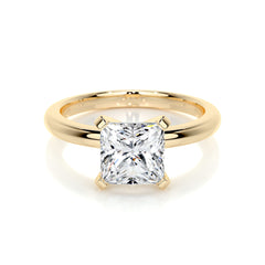 Isabelle Lab Grown Diamond Ring -18K Yellow Gold