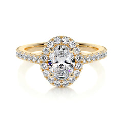 Maria Lab Grown Diamond Ring -18K Yellow Gold