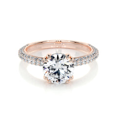 Lorena Lab Grown Diamond Ring -14K Rose Gold