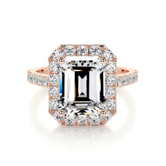 Zoey Lab Grown Diamond Ring -14K Rose Gold