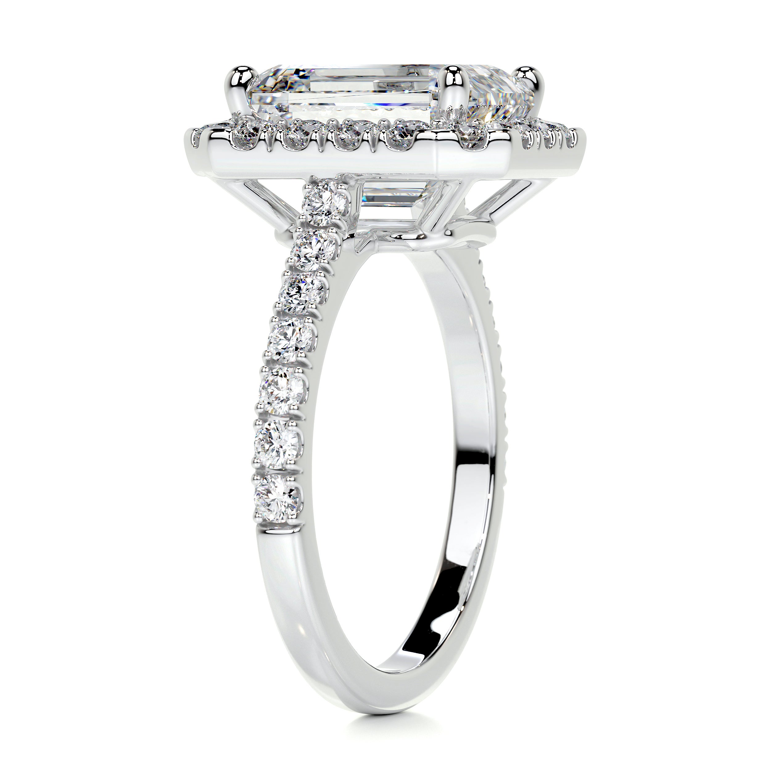 Zoey Diamond Engagement Ring   (2 Carat) -Platinum