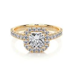 Cora Lab Grown Diamond Ring -18K Yellow Gold