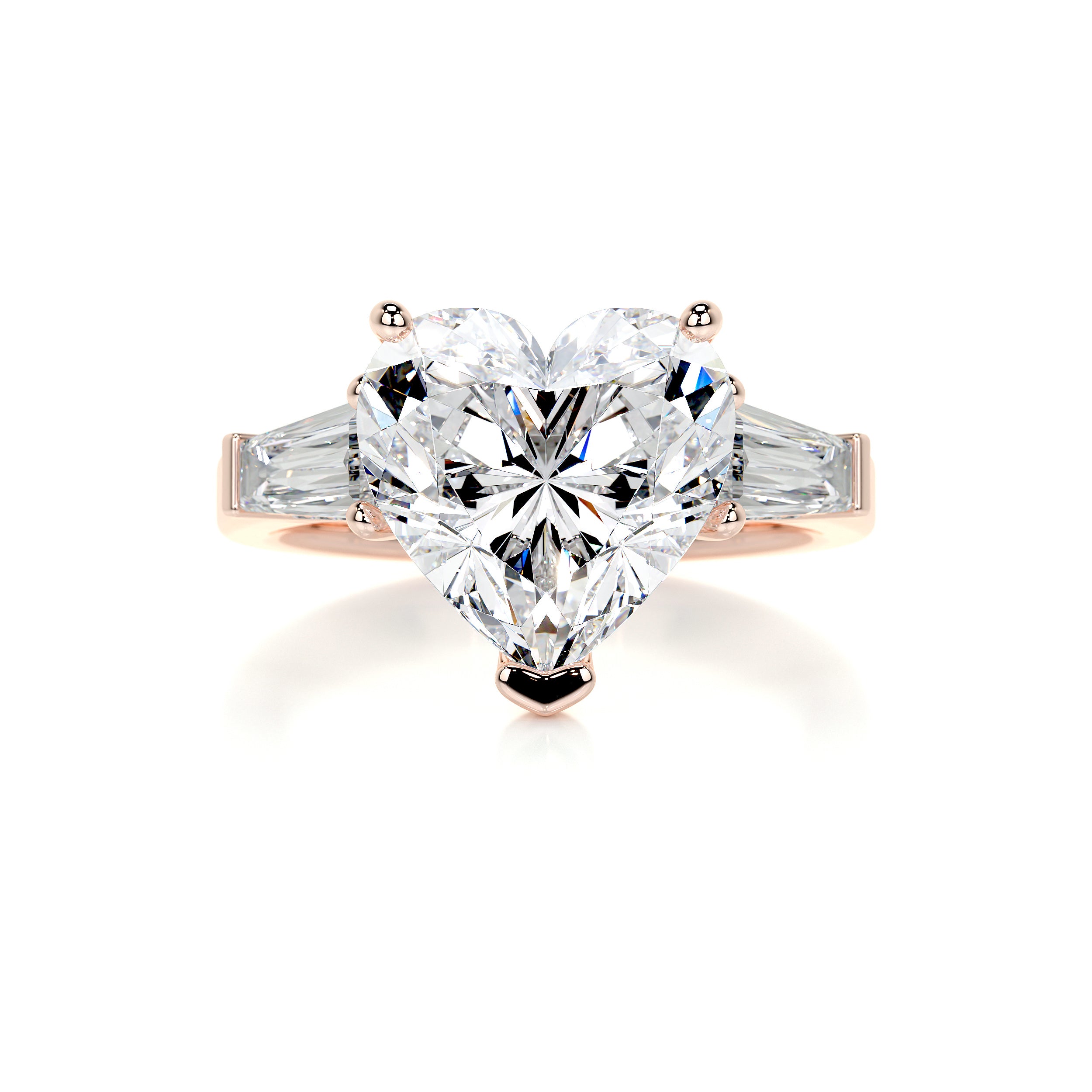 Skylar Diamond Engagement Ring -14K Rose Gold