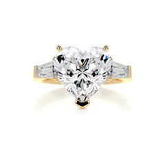 Skylar Diamond Engagement Ring -18K Yellow Gold
