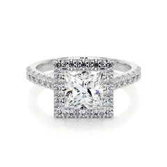 Patricia Lab Grown Diamond Ring -18K White Gold
