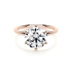 Eloise Lab Grown Diamond Ring -14K Rose Gold