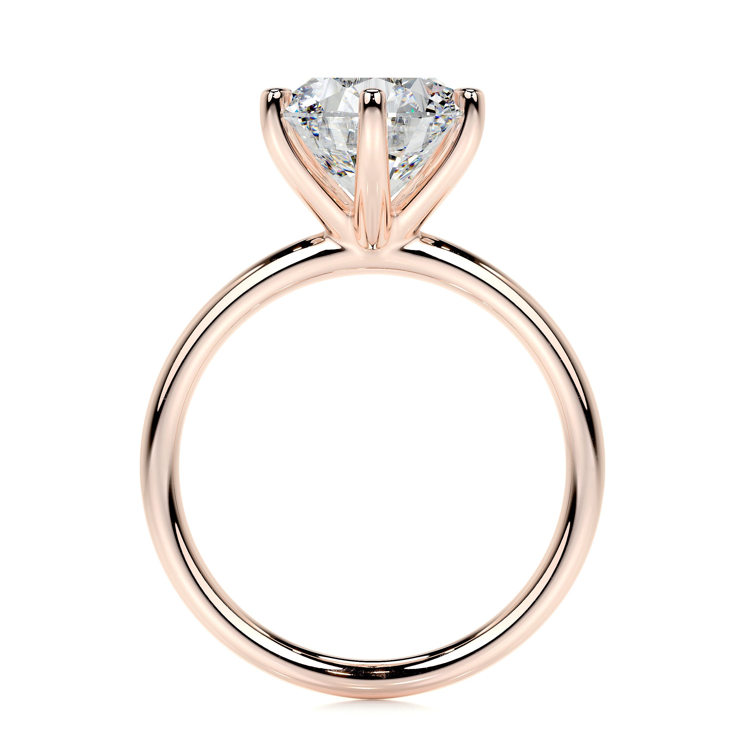 Eloise Lab Grown Diamond Ring   (2 Carat) -14K Rose Gold
