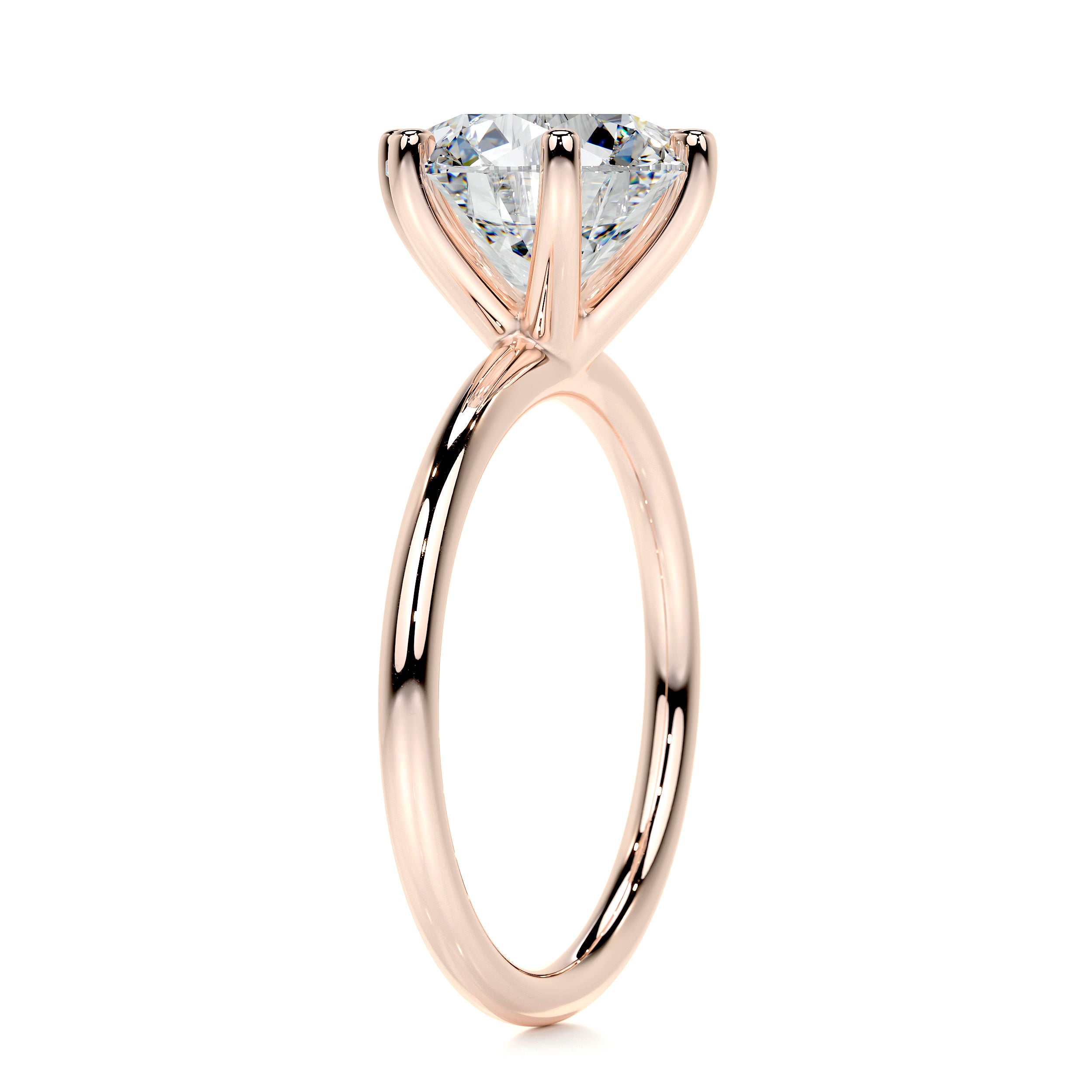 Eloise Diamond Engagement Ring -14K Rose Gold