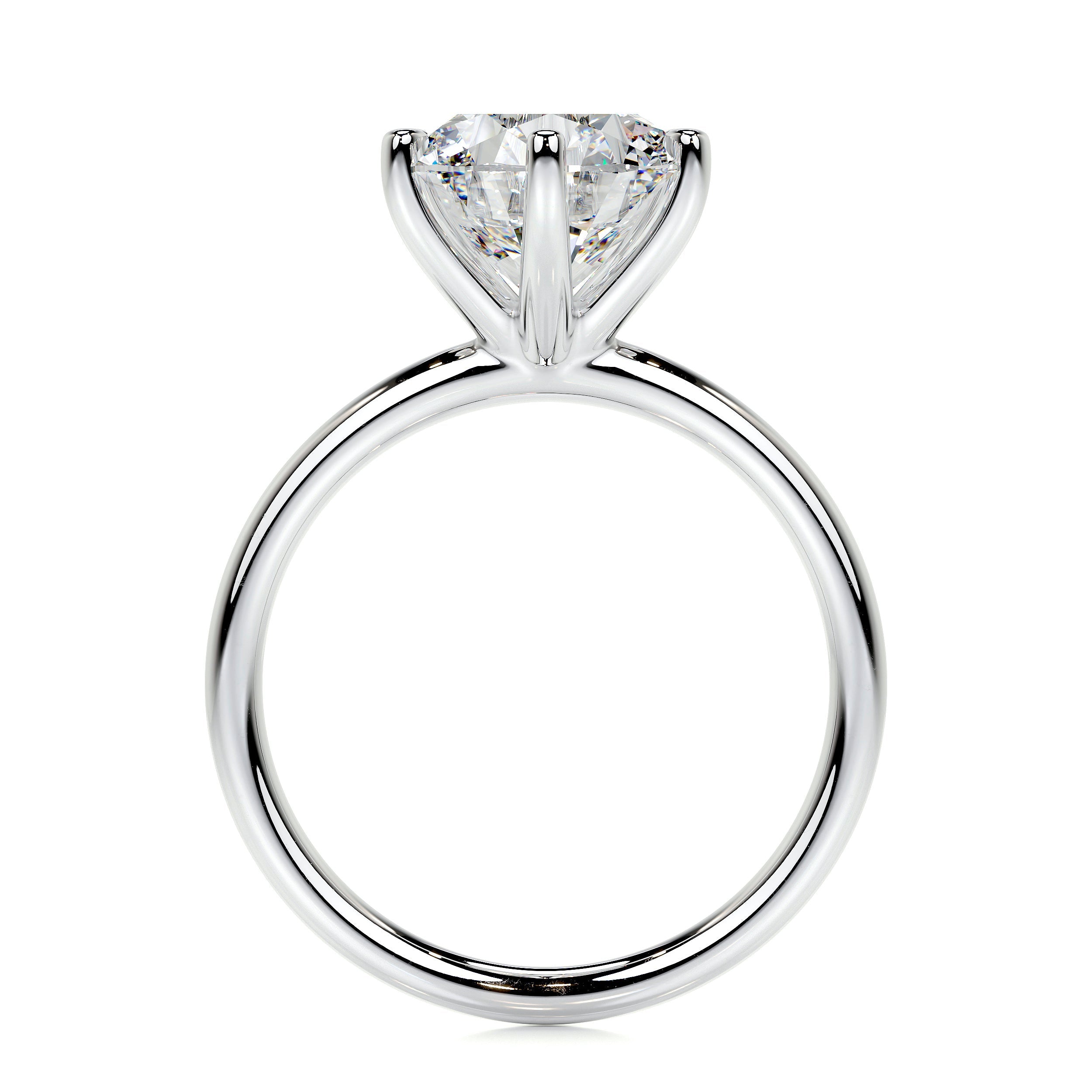 Eloise Lab Grown Diamond Ring   (2 Carat) -18K White Gold