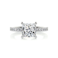 Stephanie Diamond Engagement Ring -Platinum