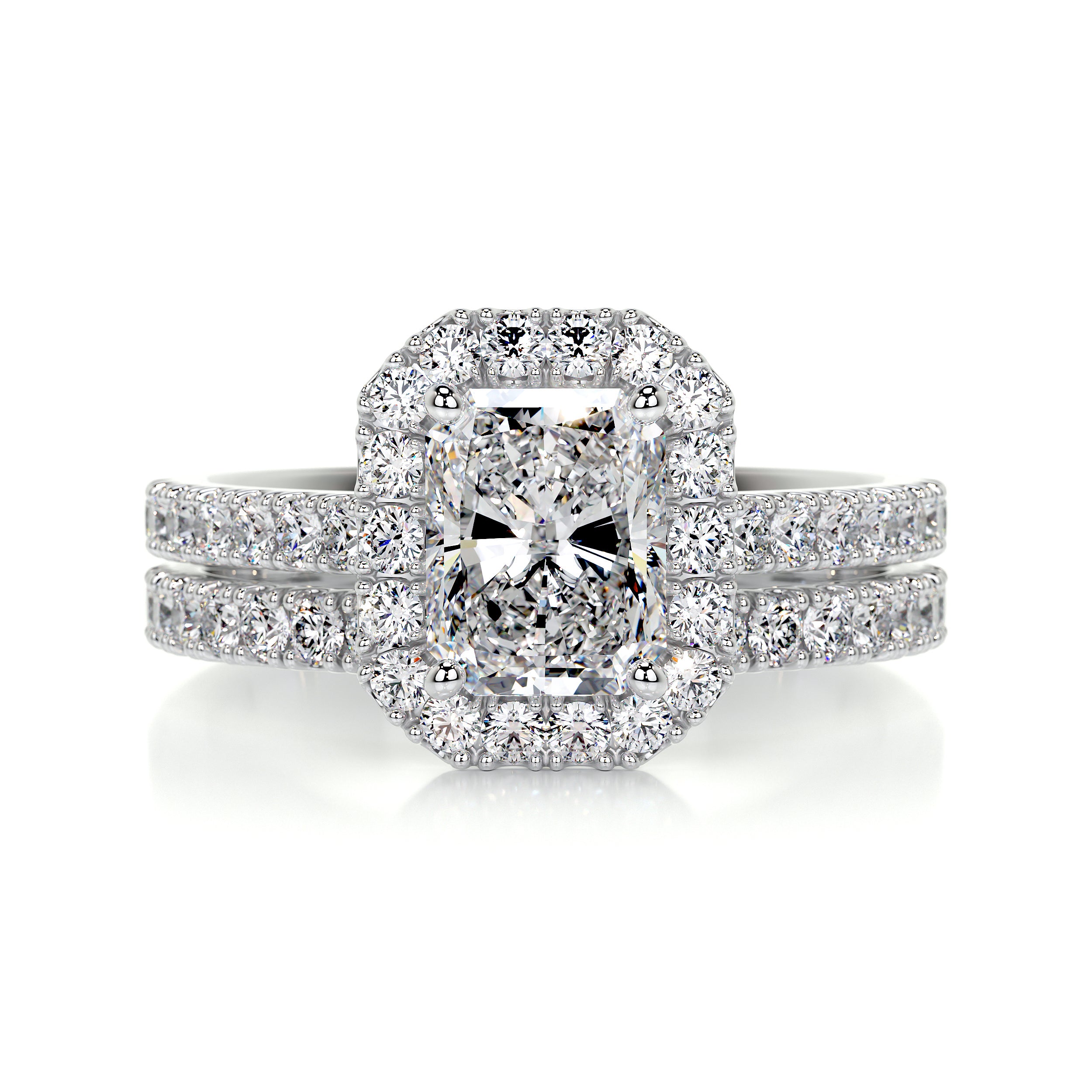 Bridal hot sale platinum ring