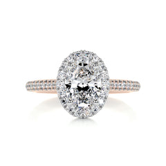 Kinley Diamond Engagement Ring -14K Rose Gold