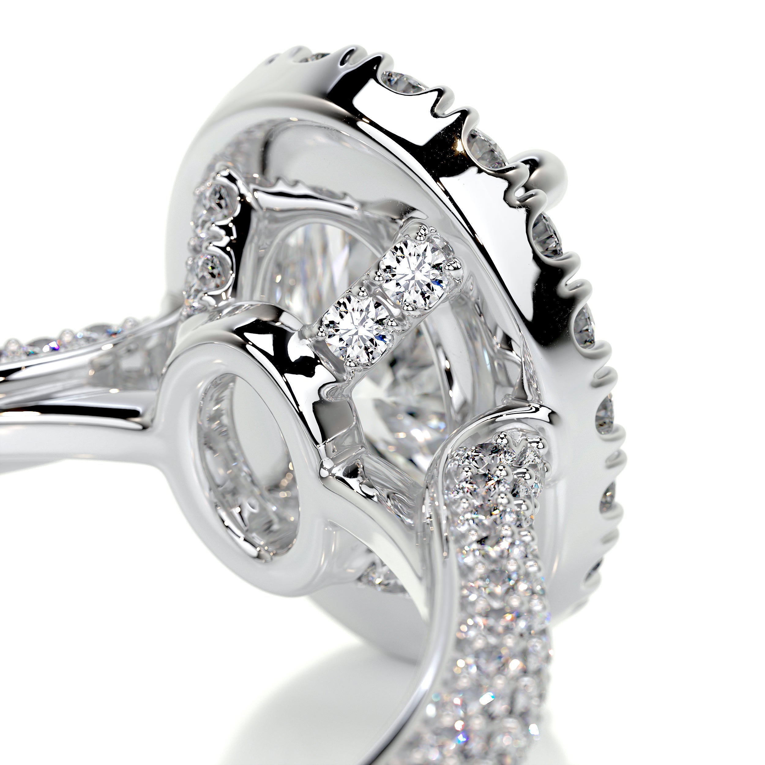 Kinley Diamond Engagement Ring   (2.25 Carat) -14K White Gold