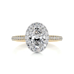 Kinley Diamond Engagement Ring -18K Yellow Gold