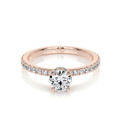 Vivienne Lab Grown Diamond Ring - 14K Rose Gold