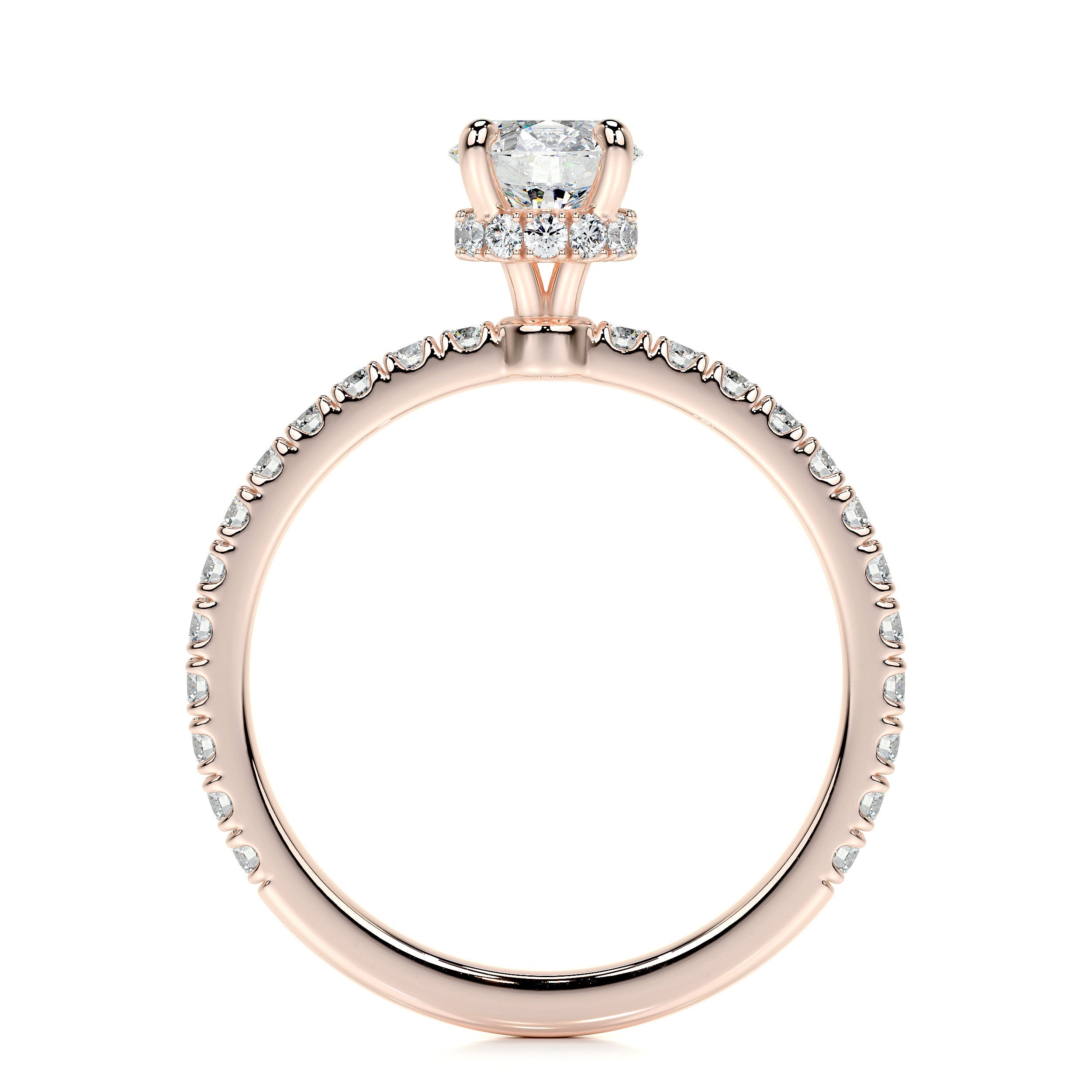 Vivienne Lab Grown Diamond Ring - 14K Rose Gold