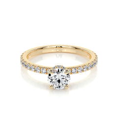 Vivienne Lab Grown Diamond Ring - 18K Yellow Gold