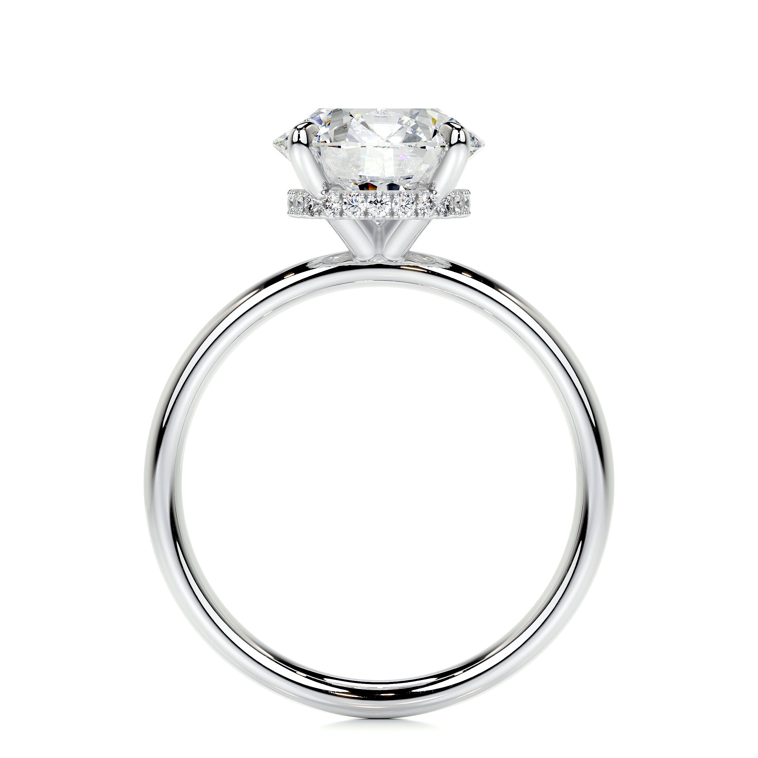 Willow Lab Grown Diamond Ring -18K White Gold