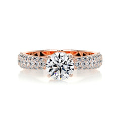 Alora Diamond Engagement Ring -14K Rose Gold
