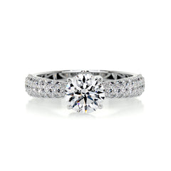 Alora Diamond Engagement Ring -14K White Gold