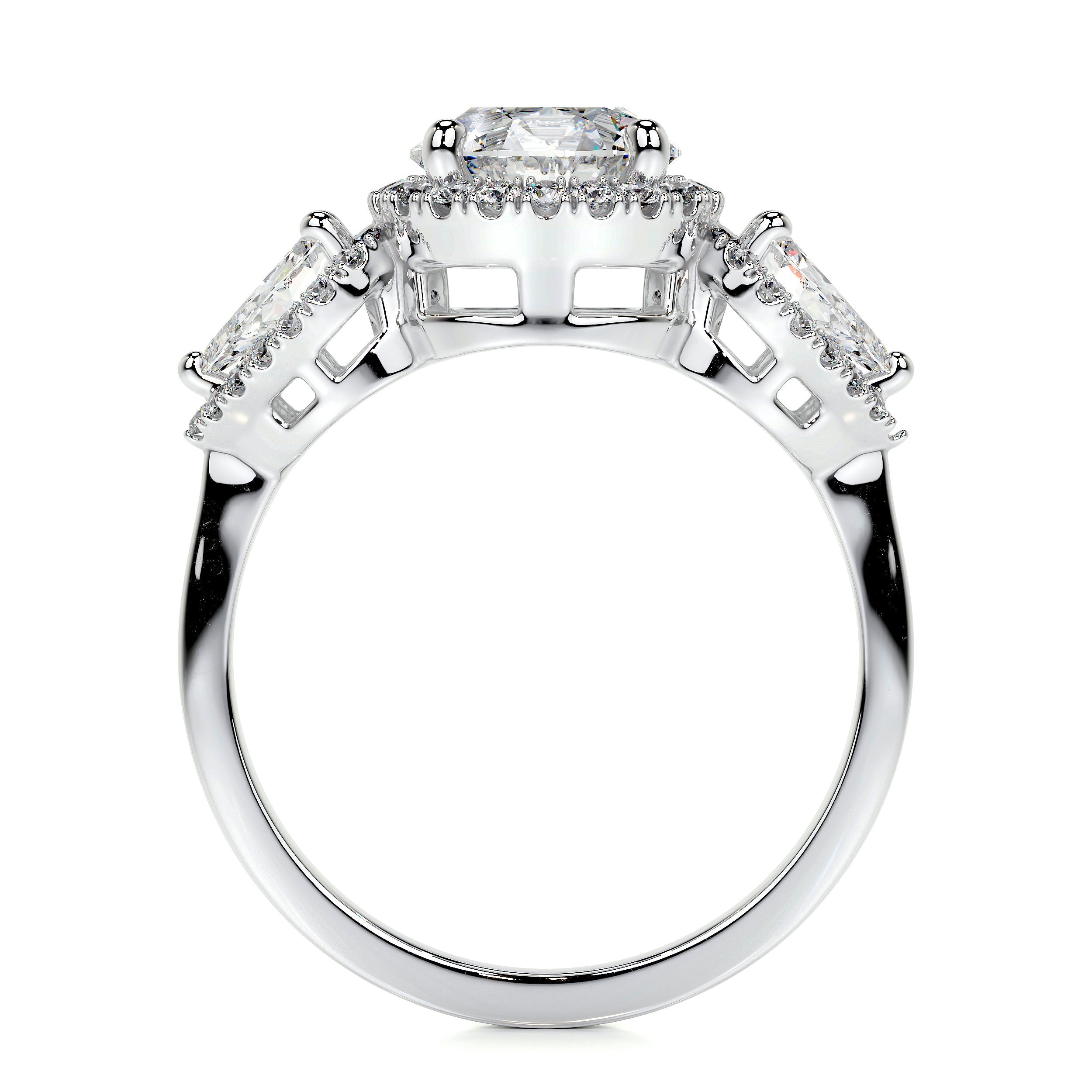 Glory Lab Grown Diamond Ring   (2.5 Carat) -Platinum