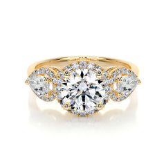 Glory Lab Grown Diamond Ring -18K Yellow Gold