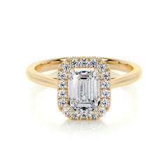 Vanessa Lab Grown Diamond Ring -18K Yellow Gold