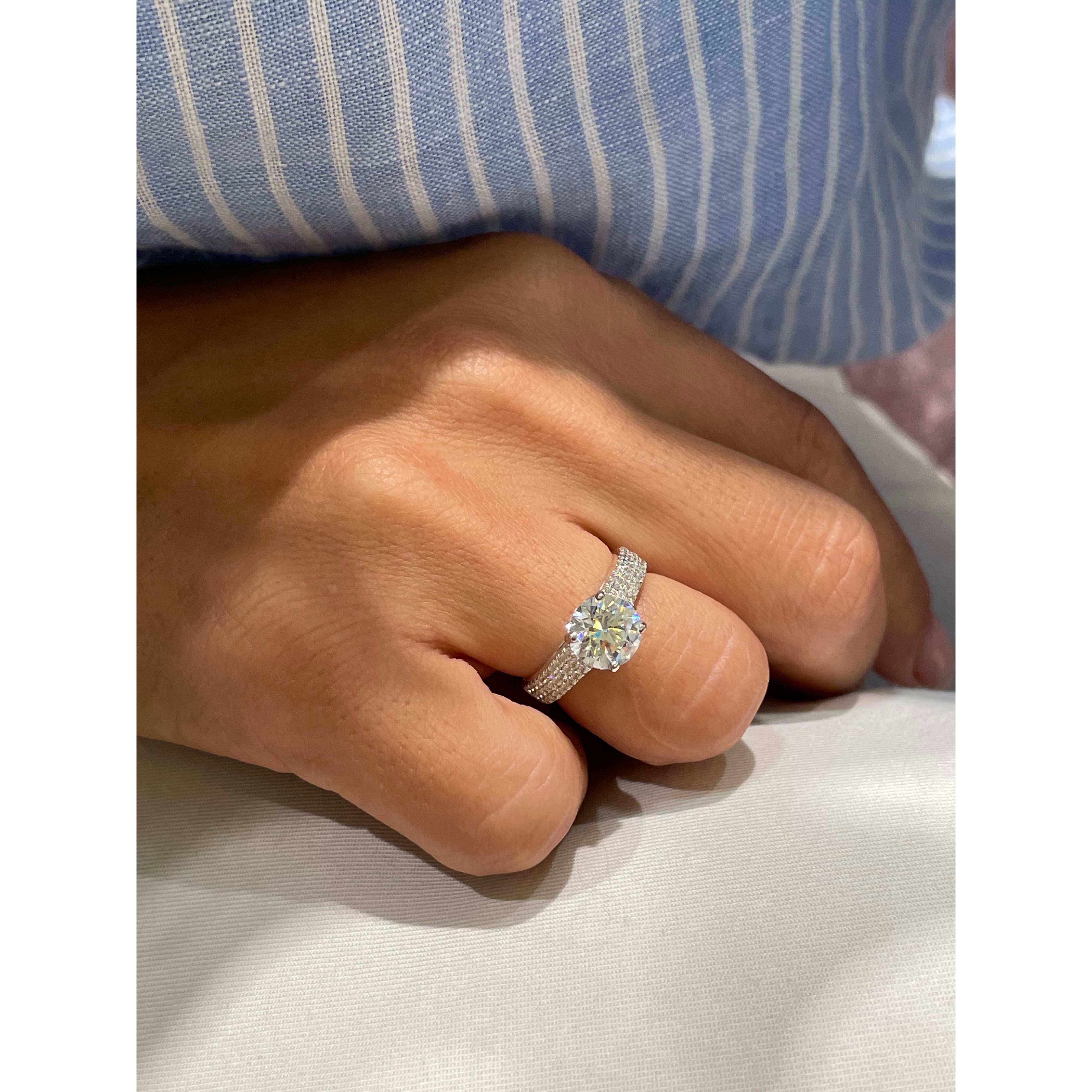 Jillian Diamond Engagement Ring -Platinum