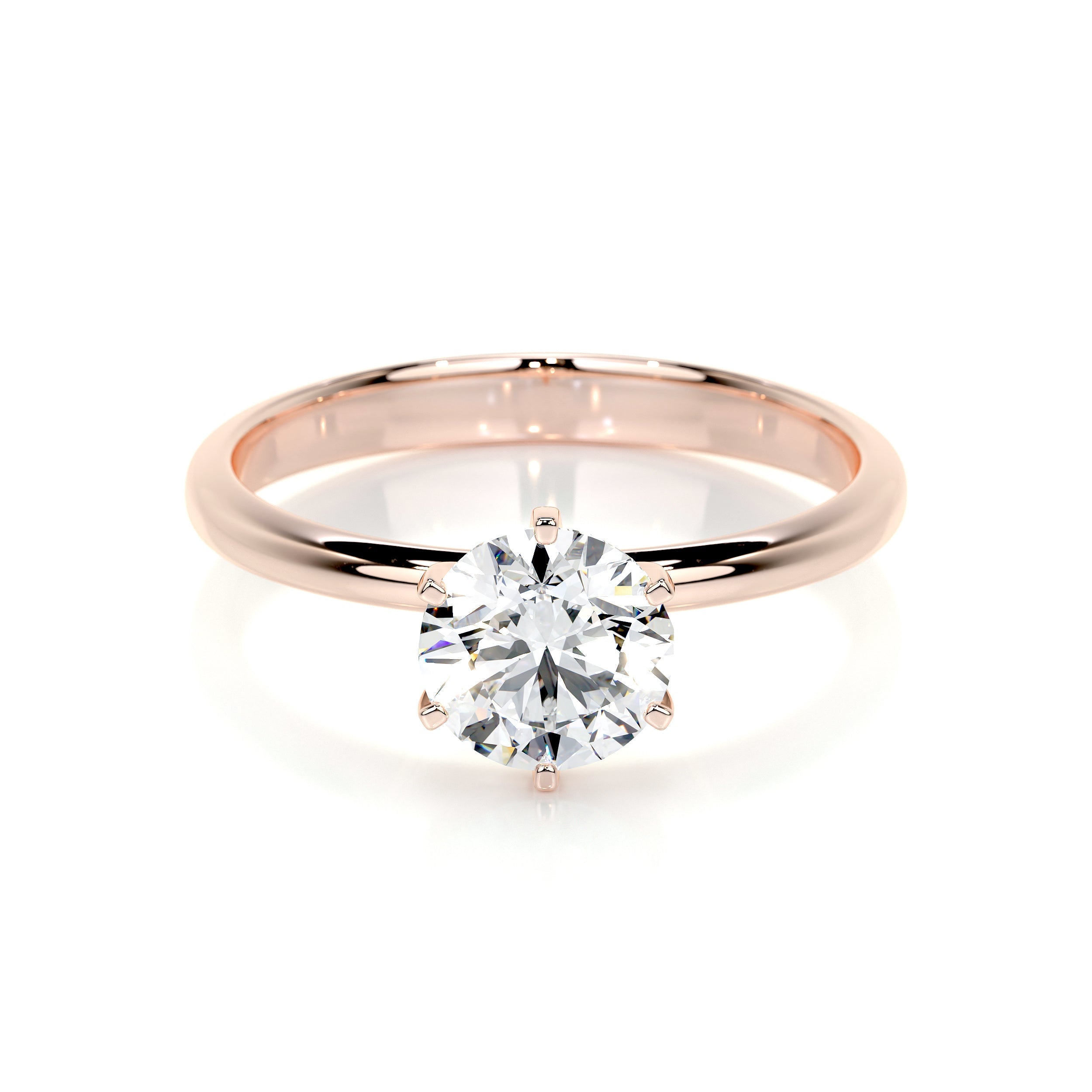 Samantha Lab Grown Diamond Ring -14K Rose Gold