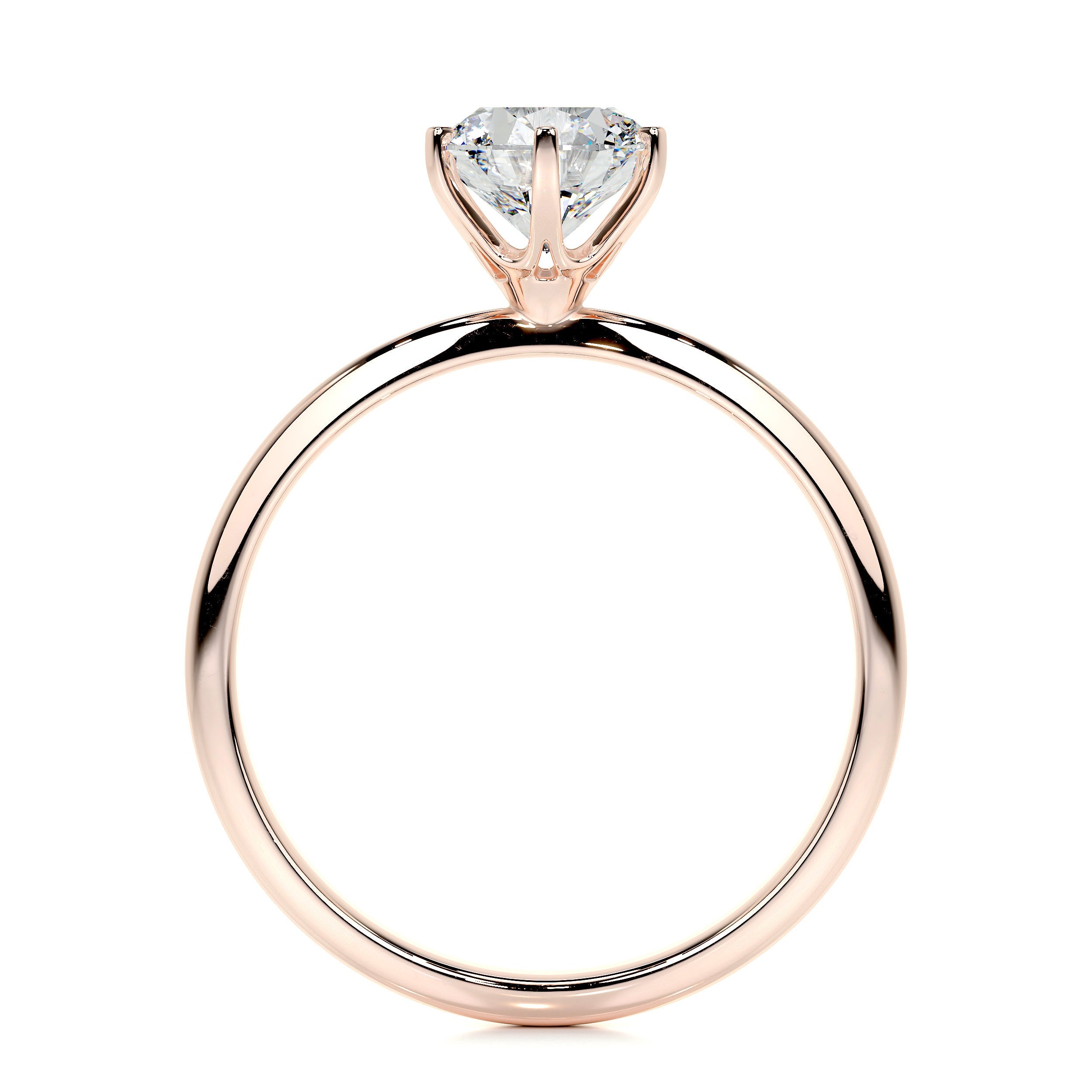 Samantha Lab Grown Diamond Ring -14K Rose Gold