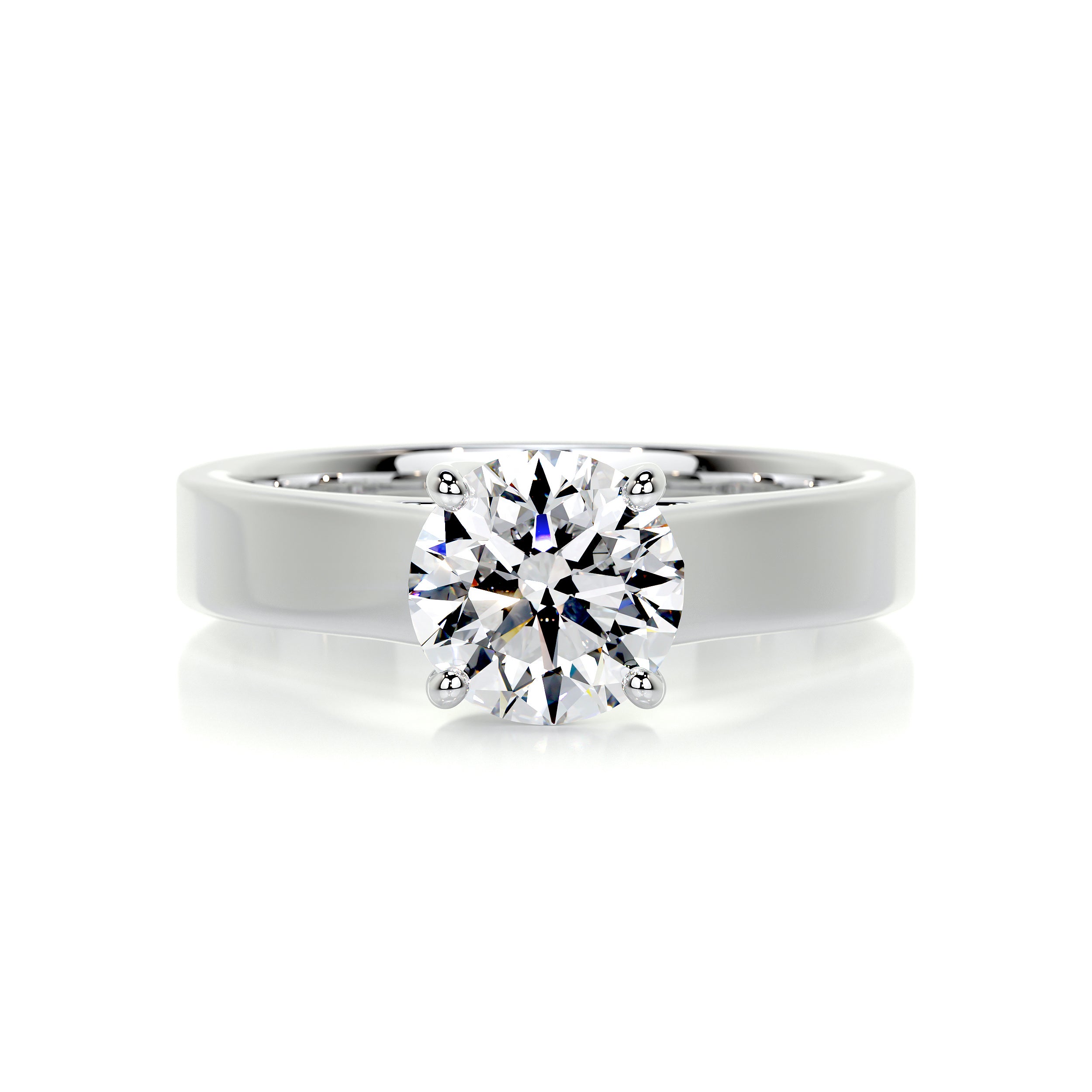 Nola Diamond Engagement Ring -Platinum
