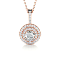 Averi Diamonds Pendant -14K Rose Gold
