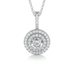 Averi Diamonds Pendant -14K White Gold