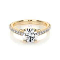 Aria Lab Grown Diamond Ring -18K Yellow Gold