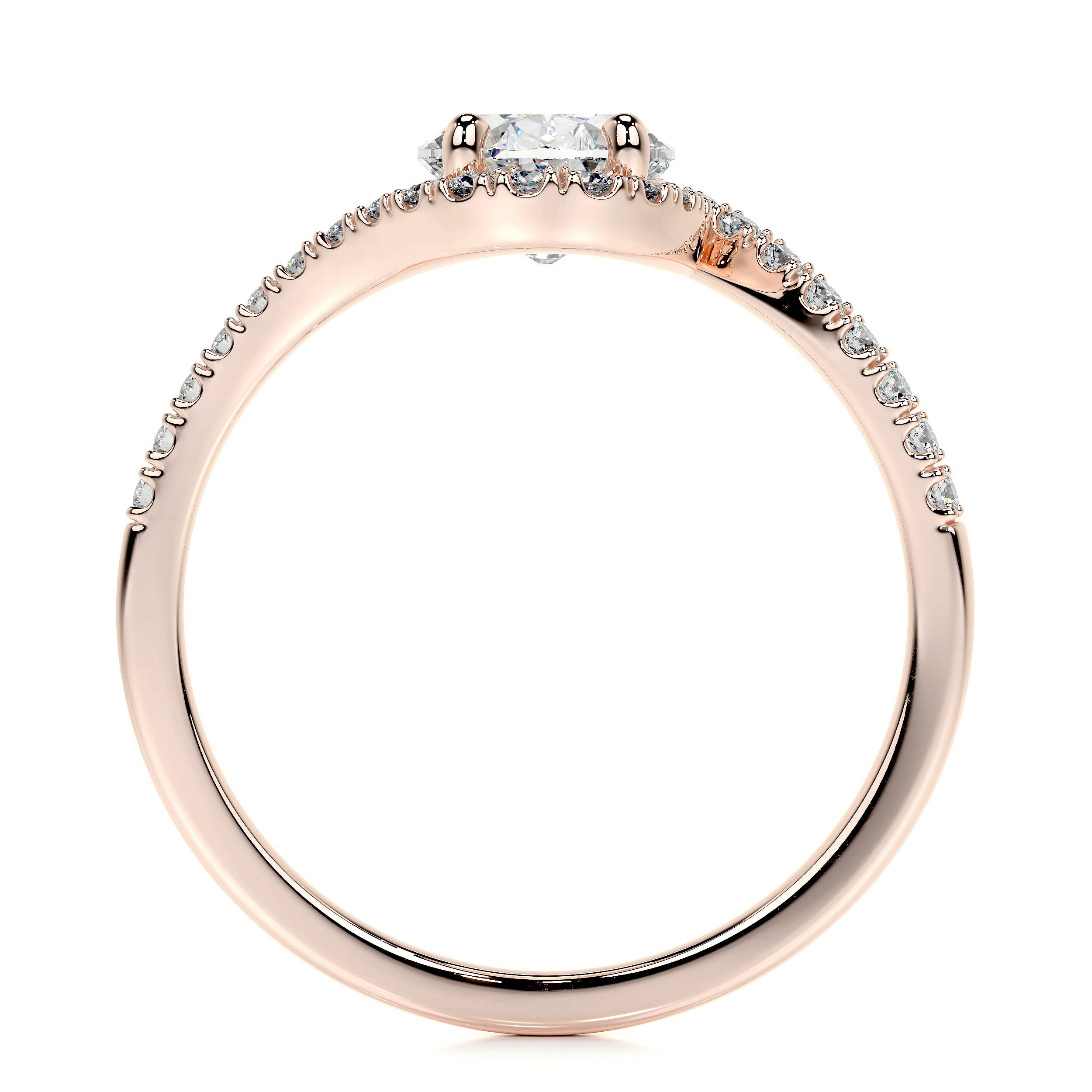 Stella Lab Grown Diamond Ring -14K Rose Gold