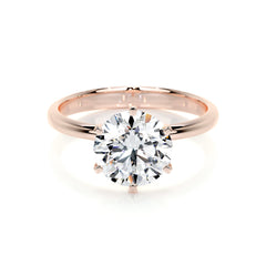 Samantha Bleu Lab Grown Diamond Ring -14K Rose Gold