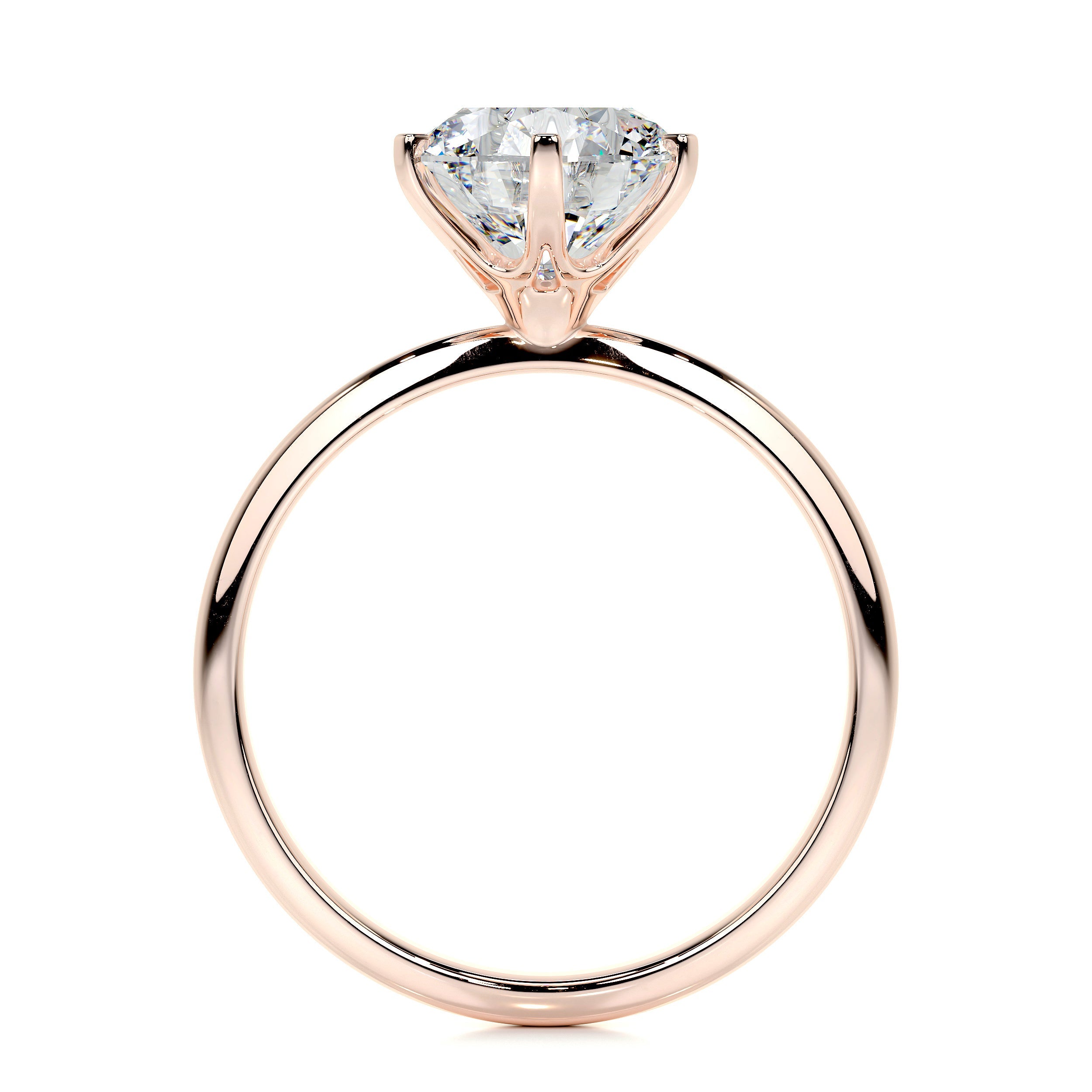 Samantha Lab Grown Diamond Ring -14K Rose Gold