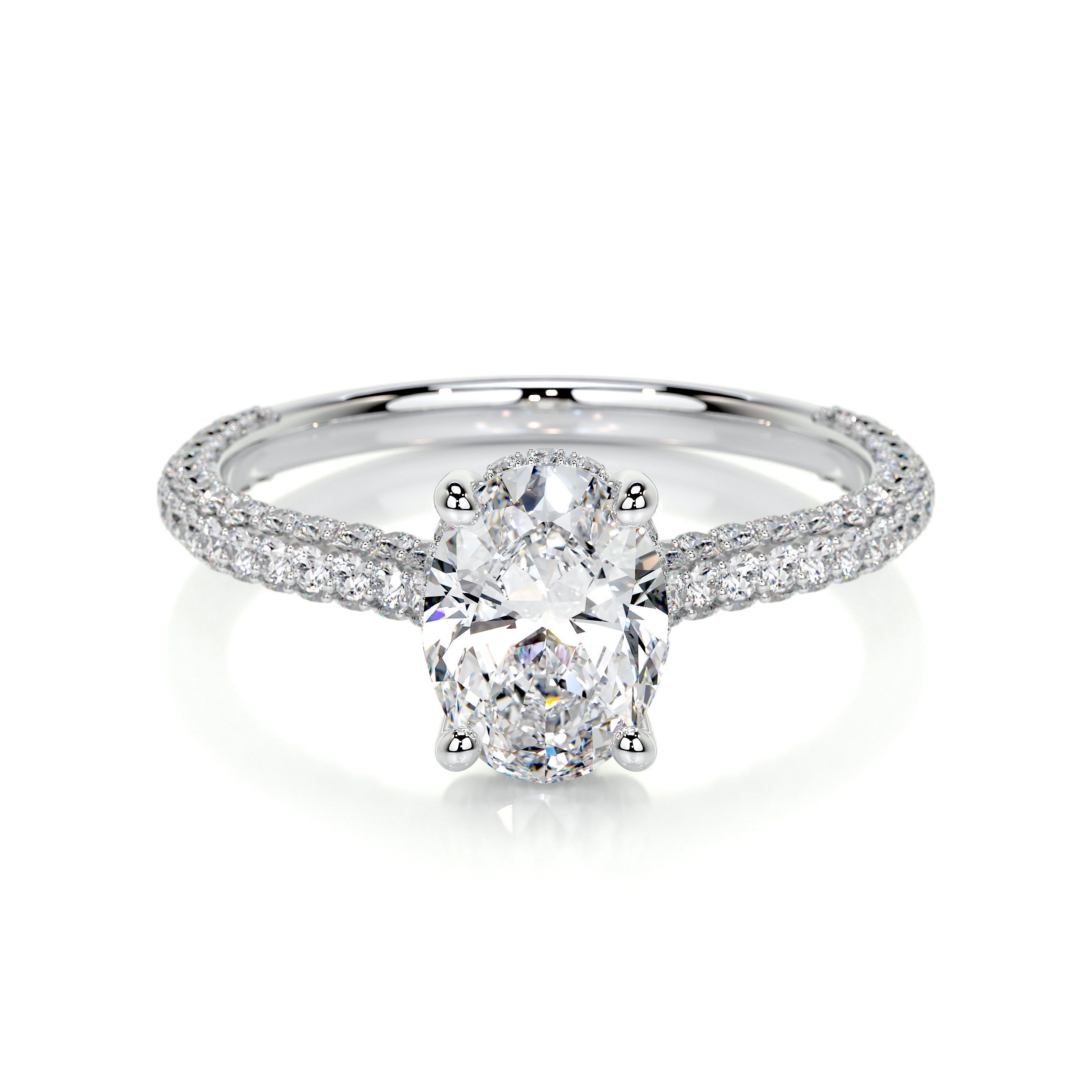 Rebecca Lab Grown Diamond Ring -Platinum