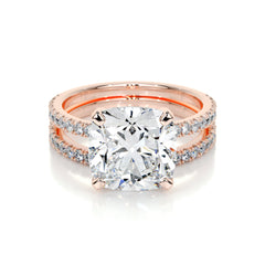 Stephanie Lab Grown Diamond Bridal Set -14K Rose Gold